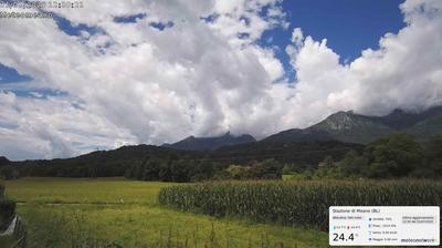 immagine della webcam nei dintorni di Belluno: webcam San Gregorio nelle Alpi