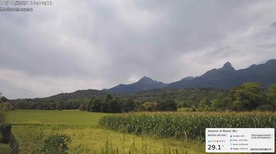 immagine della webcam nei dintorni di Imer: webcam San Gregorio nelle Alpi