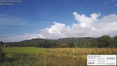 immagine della webcam nei dintorni di Soverzene: webcam San Gregorio nelle Alpi