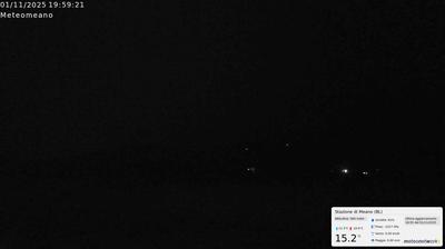 immagine della webcam nei dintorni di Pieve d'Alpago: webcam San Gregorio nelle Alpi