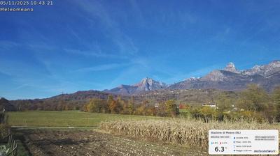 immagine della webcam nei dintorni di Combai: webcam San Gregorio nelle Alpi