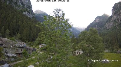 immagine della webcam nei dintorni di Pizzo Bernina: webcam Val Masino