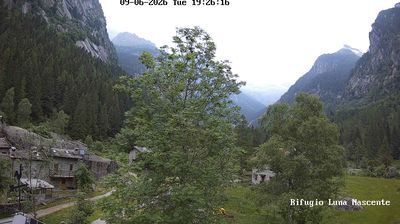 immagine della webcam nei dintorni di Albaredo per San Marco: webcam Val Masino