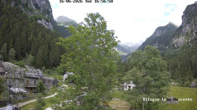 immagine della webcam nei dintorni di Morbegno: webcam Val Masino