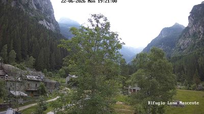 immagine della webcam nei dintorni di Albaredo per San Marco: webcam Val Masino
