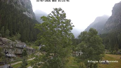 immagine della webcam nei dintorni di Pizzo Bernina: webcam Val Masino