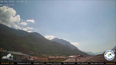 immagine della webcam nei dintorni di Val Palot: webcam Esine