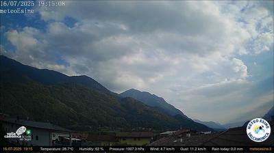 immagine della webcam nei dintorni di Schilpario: webcam Esine
