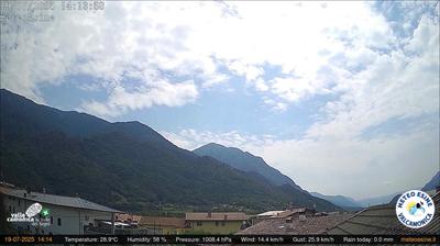 immagine della webcam nei dintorni di Niardo: webcam Esine