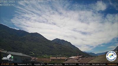 immagine della webcam nei dintorni di Val Palot: webcam Esine