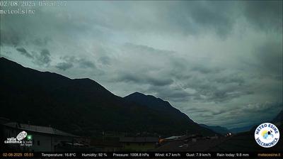 immagine della webcam nei dintorni di Cima Bianca: webcam Esine