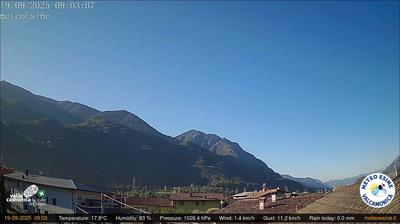 immagine della webcam nei dintorni di Prestine: webcam Esine