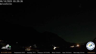 immagine della webcam nei dintorni di Dosso Pasò: webcam Esine