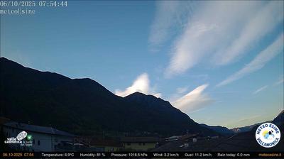 immagine della webcam nei dintorni di Dosso Pasò: webcam Esine