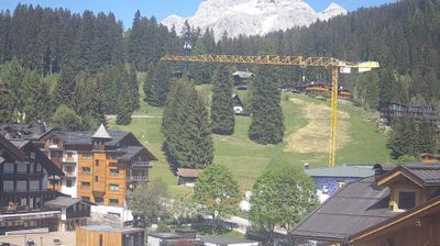 immagine della webcam nei dintorni di Madonna di Campiglio: webcam Rifugio Viviani