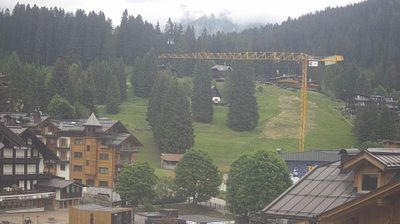 immagine della webcam nei dintorni di Madonna di Campiglio: webcam Rifugio Viviani