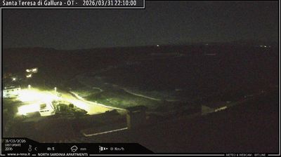 immagine della webcam nei dintorni di Porto Cervo: webcam Santateresa