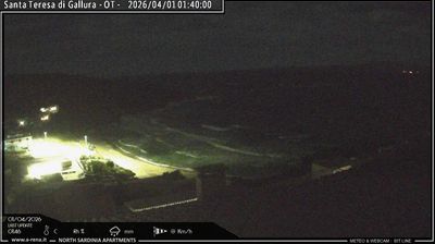 immagine della webcam nei dintorni di Porto Cervo: webcam Santateresa
