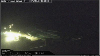 immagine della webcam nei dintorni di La Maddalena: webcam Santateresa