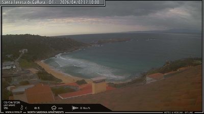 immagine della webcam nei dintorni di La Maddalena: webcam Santateresa