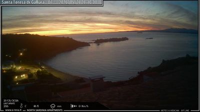 immagine della webcam nei dintorni di Isola Rossa: webcam Santateresa