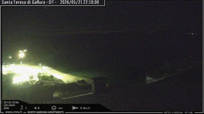immagine della webcam nei dintorni di Isola Rossa: webcam Santateresa