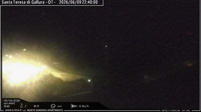 immagine della webcam nei dintorni di Palau: webcam Santateresa