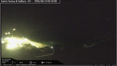 immagine della webcam nei dintorni di Baja Sardinia: webcam Santateresa