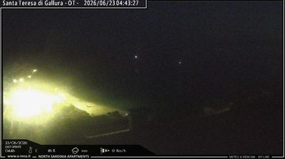 immagine della webcam nei dintorni di Porto Cervo: webcam Santateresa