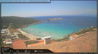 immagine della webcam nei dintorni di Isola Rossa: webcam Santateresa