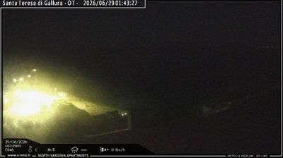 immagine della webcam nei dintorni di Porto Cervo: webcam Santateresa