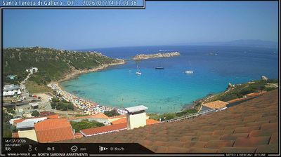 immagine della webcam nei dintorni di Palau: webcam Santateresa