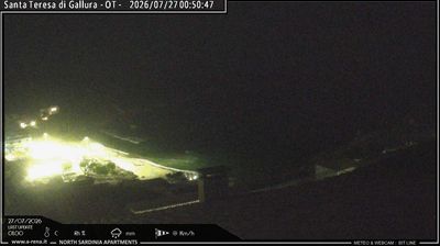 immagine della webcam nei dintorni di Isola Rossa: webcam Santateresa