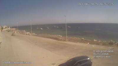 immagine della webcam nei dintorni di Mazara del Vallo: webcam Petrosino