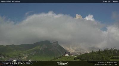 Preview delle webcam di Primiero San Martino di Castrozza: Val di Fiemme