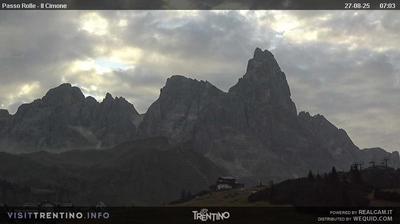 immagine della webcam nei dintorni di Nova Levante: webcam Ziano di Fiemme
