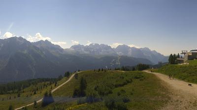 immagine della webcam nei dintorni di Campo Carlo Magno: webcam Marilleva