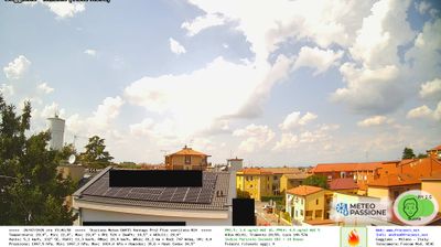 immagine della webcam nei dintorni di Milano Domenichino: webcam Gaggiano