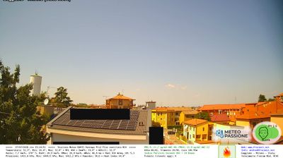 immagine della webcam nei dintorni di Milano Sant'Ambrogio centro: webcam Gaggiano