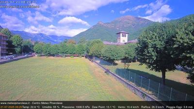 immagine della webcam nei dintorni di Montoso: webcam Torre Pellice