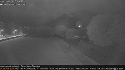 immagine della webcam nei dintorni di Prali: webcam Torre Pellice