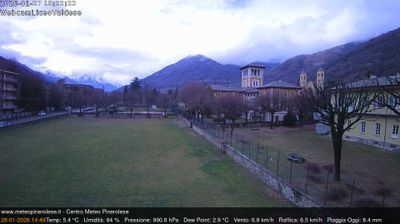 immagine della webcam nei dintorni di Crissolo Pian della Regina: webcam Torre Pellice