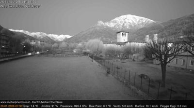immagine della webcam nei dintorni di Crissolo Pian della Regina: webcam Torre Pellice