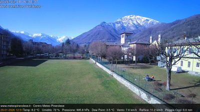 immagine della webcam nei dintorni di Crissolo Pian della Regina: webcam Torre Pellice