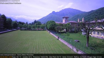 immagine della webcam nei dintorni di Montoso: webcam Torre Pellice