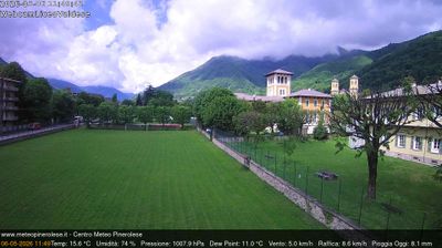immagine della webcam nei dintorni di Villar Pellice: webcam Torre Pellice