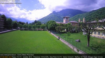 immagine della webcam nei dintorni di Sampeyre: webcam Torre Pellice