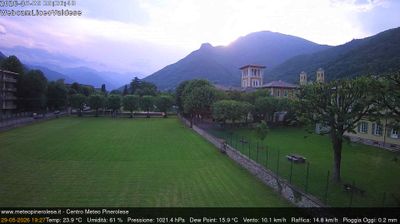 immagine della webcam nei dintorni di Conca Del Prà: webcam Torre Pellice