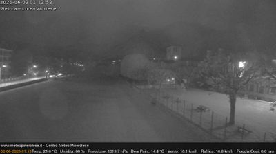 immagine della webcam nei dintorni di Pian Mune': webcam Torre Pellice