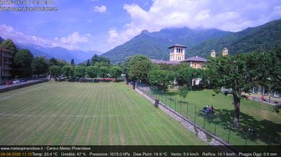 immagine della webcam nei dintorni di Prali: webcam Torre Pellice